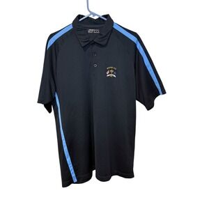 Nike Golf Ryder Cup Valhalla Polo Shirt Mens XL Short Sleeve Black Blue
